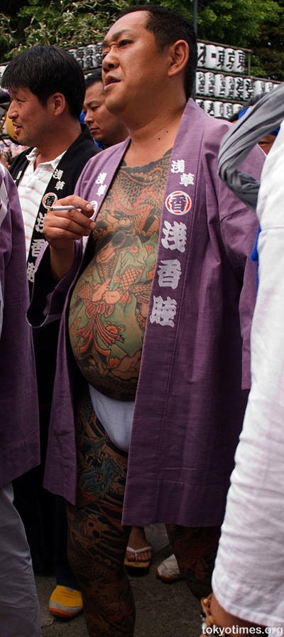 tattoo yakuza. Japanese tubbiness and tattoos